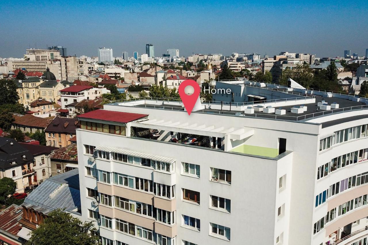 Appartamento Qult - Up In The Sky Bucarest Esterno foto
